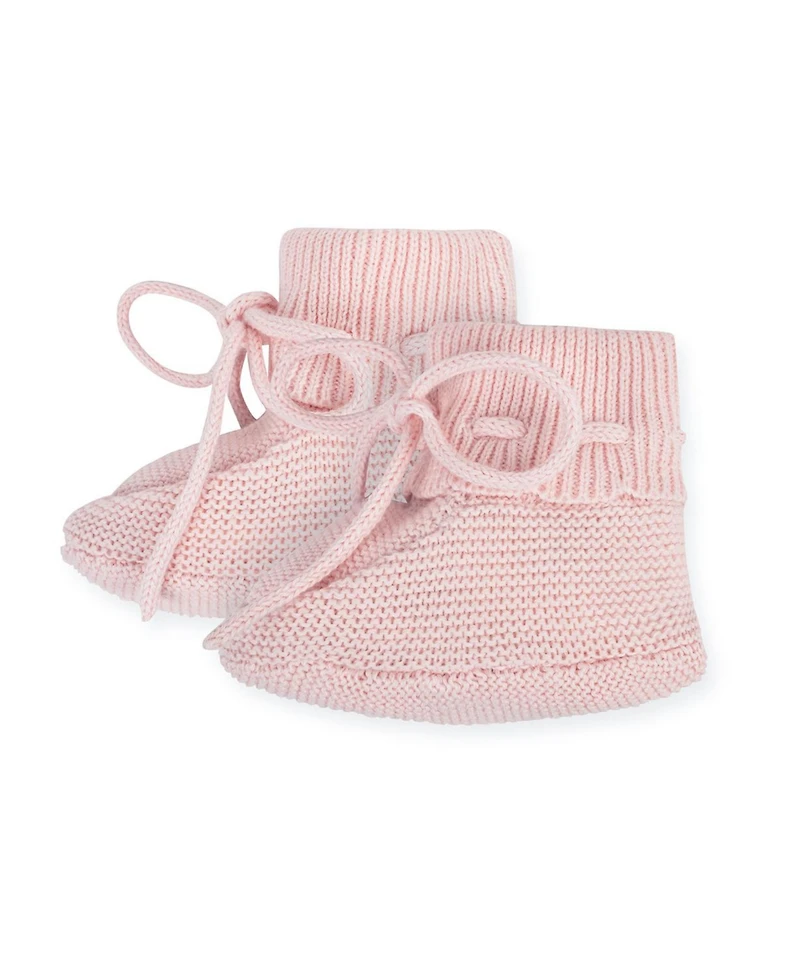 Hope & Henry Baby Organic Sweater Bonnet and Bootie 2-Piece Set