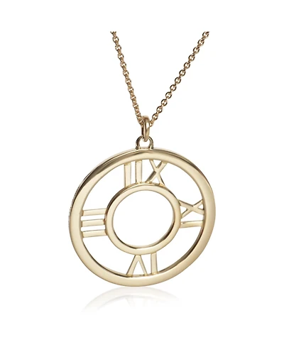 Pre-Owned Tiffany & Co Yellow Gold Atlas Pendant