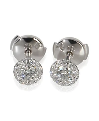 Pre-Owned Tiffany & Co Platinum Diamond Soleste Earrings