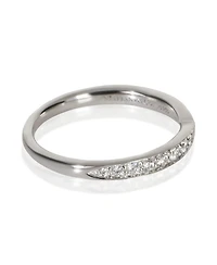 Pre-Owned Tiffany & Co Platinum Diamond Harmony Band
