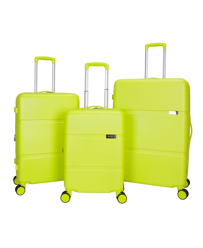 Jessica Simpson Sydney 3-Pc. Hardside Spinner Luggage Set