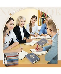 Gnuadz Lined Journal Notebook Leather Hardcover Writing Diary