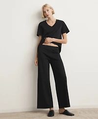 Mango Women's Long Cotton Pajama Pants