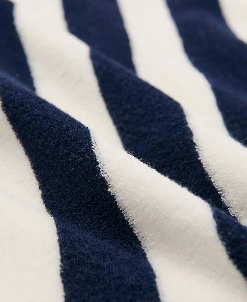 Mango Women's Striped Terry Cotton Tote Bag