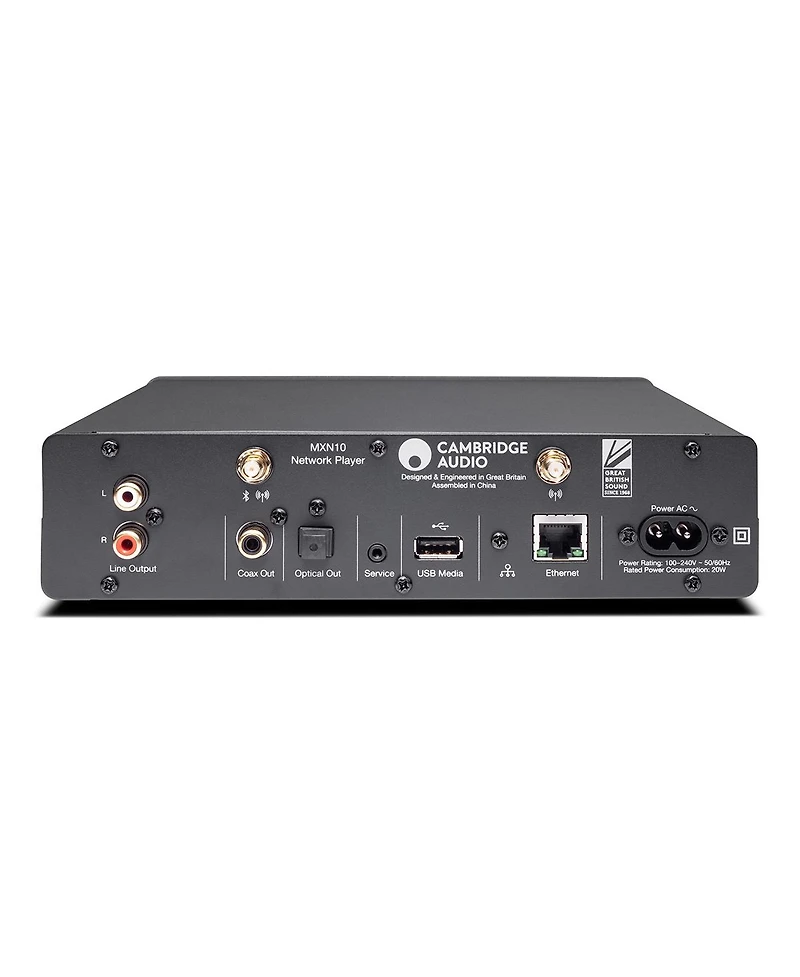 Cambridge Audio MXN10 Network Player with Bluetooth, Apple Airplay 2, Chromecast, Built-In Dac, and Roon Ready