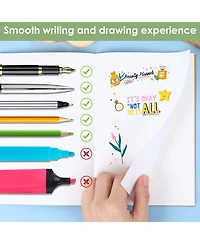 Gnuadz Blank Notebooks A5 Sketchbook Journals Drawing Pad Junk Journal