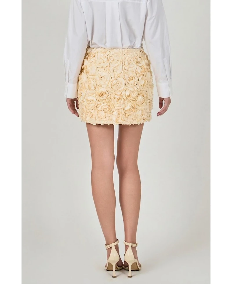 endless Rose Women's 3D mini skirt