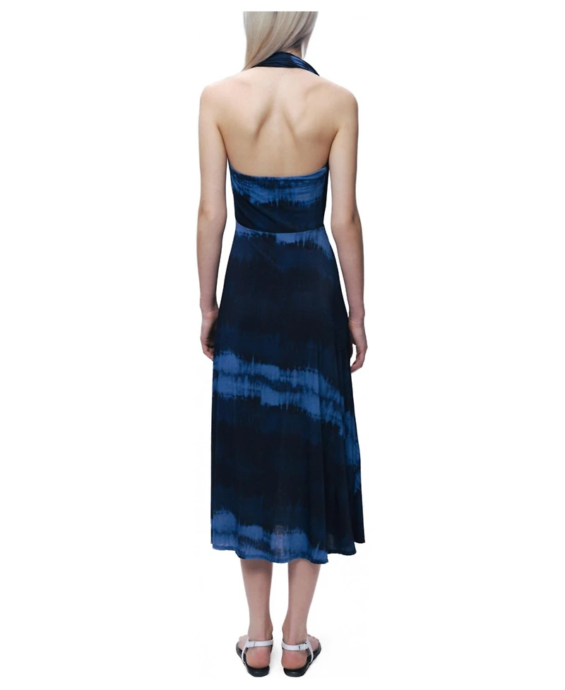 Nocturne Women's Printed Sleeveless Maxi Dress