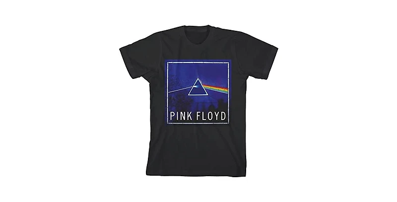 Pink Floyd Boys Dark Side Of The Moon Album Art Black T-shirt-xl