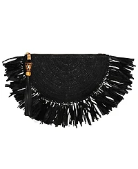 Rebecca Minkoff Lucia Raffia Mini Clutch Handbag