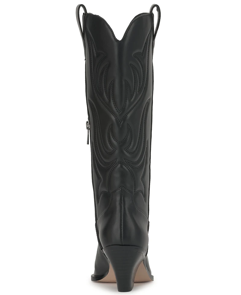 Jessica Simpson Women's Zuliena Cowboy Half Zip Boots