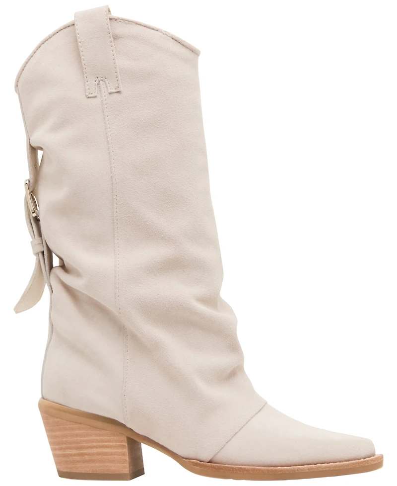 Steve Madden Women's Aldora Western Slouch Boots