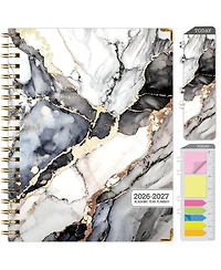 Gnuadz Hardcover Academic Planner 2026-2027 14-Month Daily Weekly Monthly Agenda Bookmark Pocket