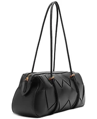 Arezzo Sarah Large Leather Shoulder Handbag