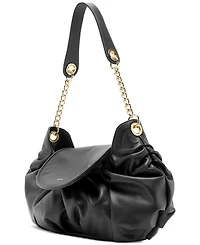 Arezzo Molly Medium Leather Shoulder Handbag