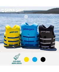 Trc Recreation Super Soft Xs Life Jacket Vinyl Coated Foam Swim Vest