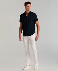Perry Ellis Men's Slim-Fit Hex Dot Print Shirt