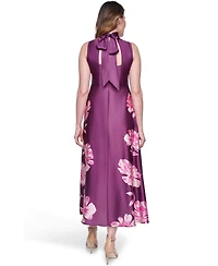 Eliza J Women's Halter Neck Midi Dress