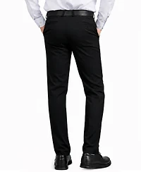 Galaxy By Harvic Men's Slim-Fit Woven Stretch Pants