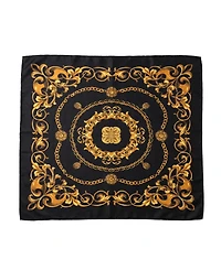 Marcus Adler Chain Print Satin Square Scarf