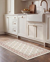 Laura Ashley Printed Chenille Deaney 2-Pc. Rug Set