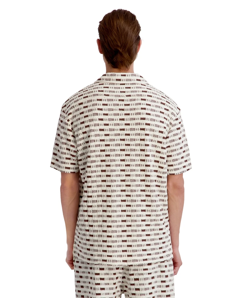 Karl Lagerfeld Paris Men's Short-Sleeve Polo Shirt
