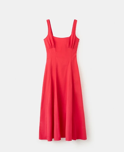Mango Women's Long A-Line Dress