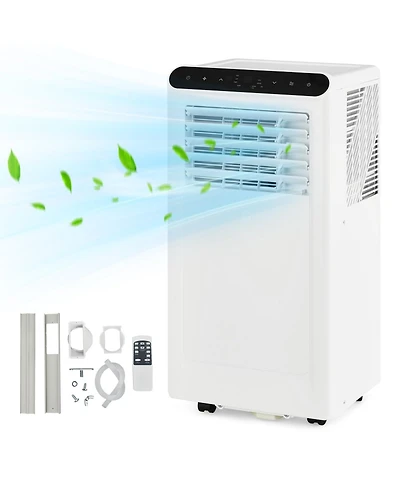 Xo 10,000 Btu Portable 3-in-1 Ac with Remote, Led Display, Sleep Mode