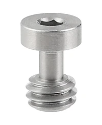 Camvate 3/8"-16 Male Thread Screw Adapter with Hexagon Socket Head, 5-Pack