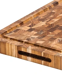 Teakhaus Butcher Block Carving Cutting Board, 16" x 12"