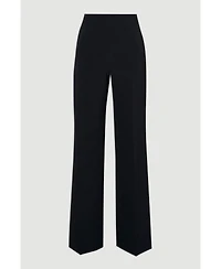 Karen Millen Women's Archive Satin Kickflare Trouser