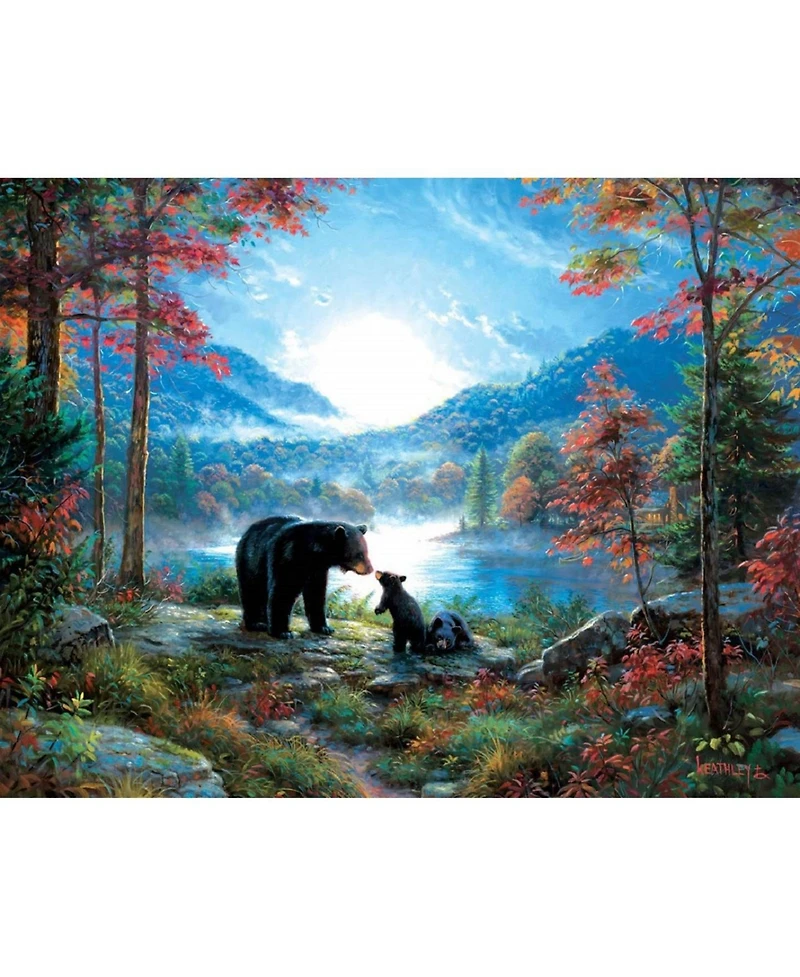 SunsOut Bedtime Kisses 1000 piece Jigsaw Puzzle for Adults Large Pieces Mothers Day