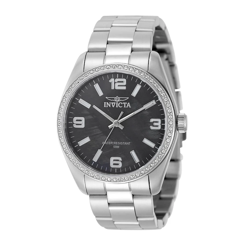 Invicta Women's 50134 Specialty Quartz PC21 Black Dial Watch