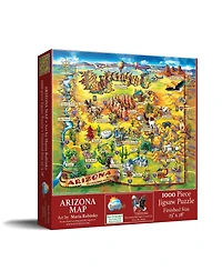 SunsOut Arizona Map 1000 piece Jigsaw Puzzle for Adults