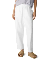 Eileen Fisher Women's Elastic Waist Lantern Ankle Length Pants, Regular, Plus And Petites
