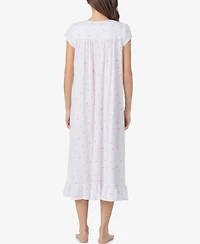 Eileen West Women's Sweetheart Neck Cap-Sleeve Nightgown