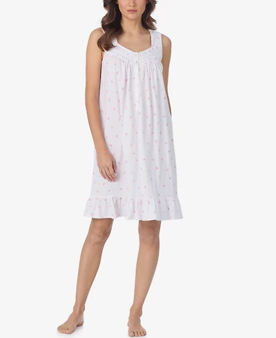 Eileen West Women's Sleeveless Short Nightgown