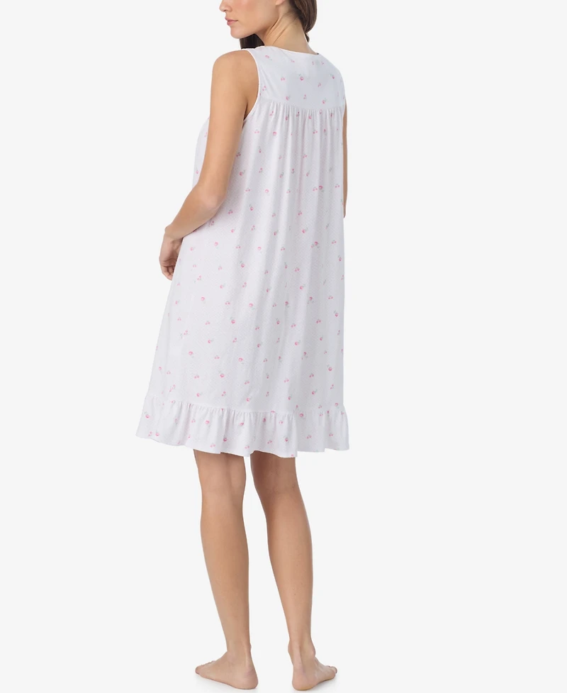 Eileen West Women's Sleeveless Short Nightgown