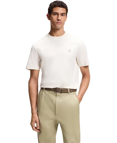 Boss by Hugo Men's Mercerized-Cotton Double B Monogram T-Shirt