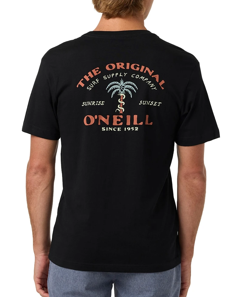 O'Neill Men's Surf Supply Short-Sleeve Crewneck T-Shirt