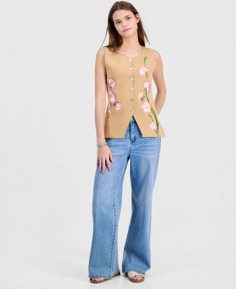 Driftwood Women's Deanna Embroidered Vest