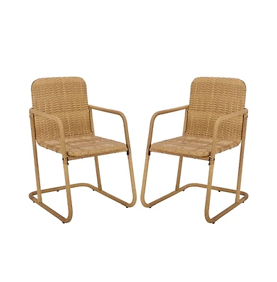 Augusta Home Drew Outdoor Dining Chair (Set of 2)