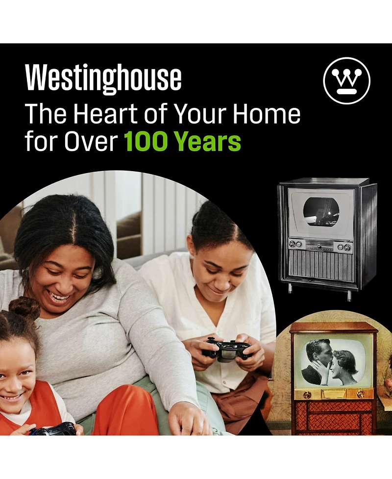 Westinghouse 55" 4K Outdoor Tv, 700+ Nits Bright Display, Anti-Glare, Xumo Smart Tv, Weather-Resistant