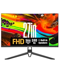Westinghouse 27" Curved Gaming Monitor, 200Hz, 1080p, 1500R, Amd FreeSync, Built-in Speakers, Hdmi & Dp