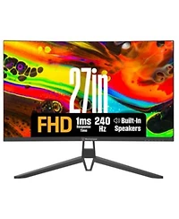 Westinghouse 27 Curved Gaming Monitor 200hz Full Hd 1080p Amd Freesync 1500r Low Motion Blur Dp 2x Hdmi Built In Speakers