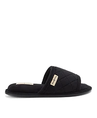 Dearfoams Women's Microfiber Terry Slide Slipper, Online Only