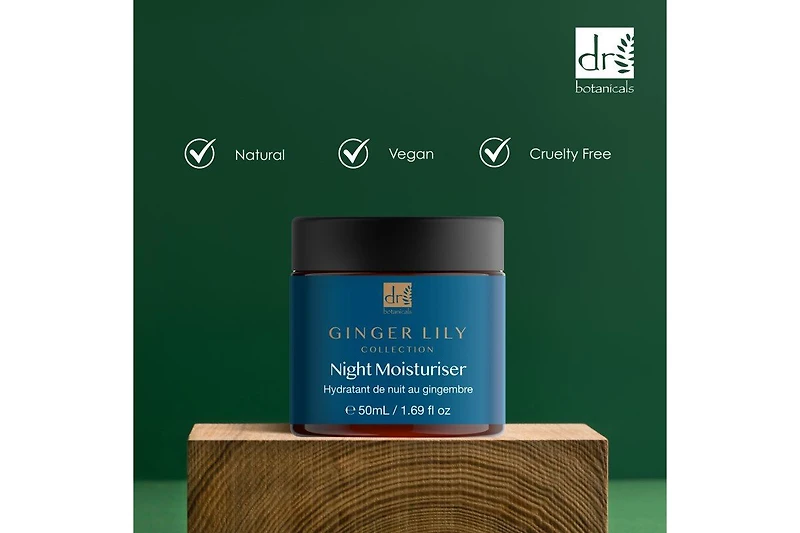Dr. Botanicals Gingerlily Night Moisturiser 50milliliter