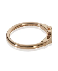 Pre-Owned Tiffany & Co Rose Gold Tiffany T Wire Ring