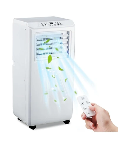 Xo 10,000 Btu Portable ACs, 3-in-1 Cooling, Fan and Dehumidifier, Quiet Led Display Unit with Remote and Sleep Mode