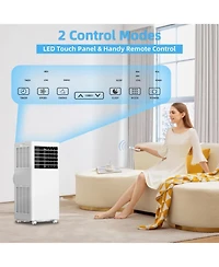 Xo 8000 Btu Portable Air Conditioner with Remote, 3-in-1 Cooling, Dehumidifier and Fan for Rooms up to 350 Sq.Ft